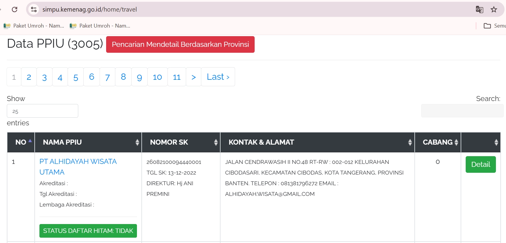 Sisko Patuh Kemanag Sisko Patuh Umroh Plus Aqso