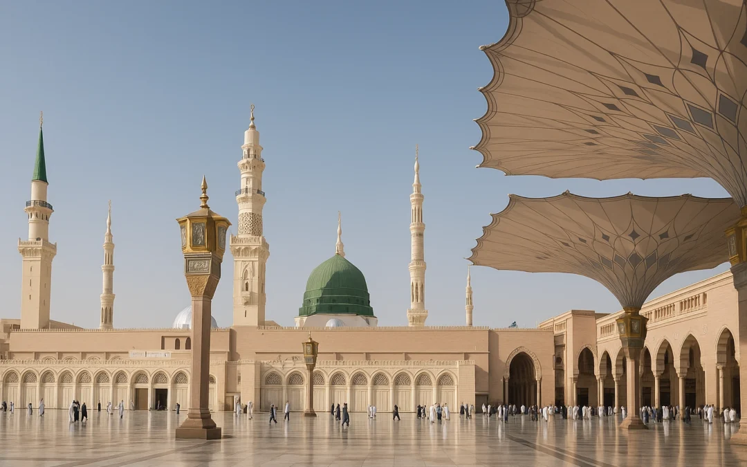 Masjid Nabawi di Kota Madinah